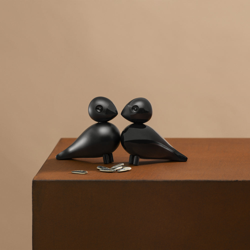 Small Lovebird Pair Figurine