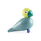 Songbird Figurine  option Sunshine Turquoise / Yellow