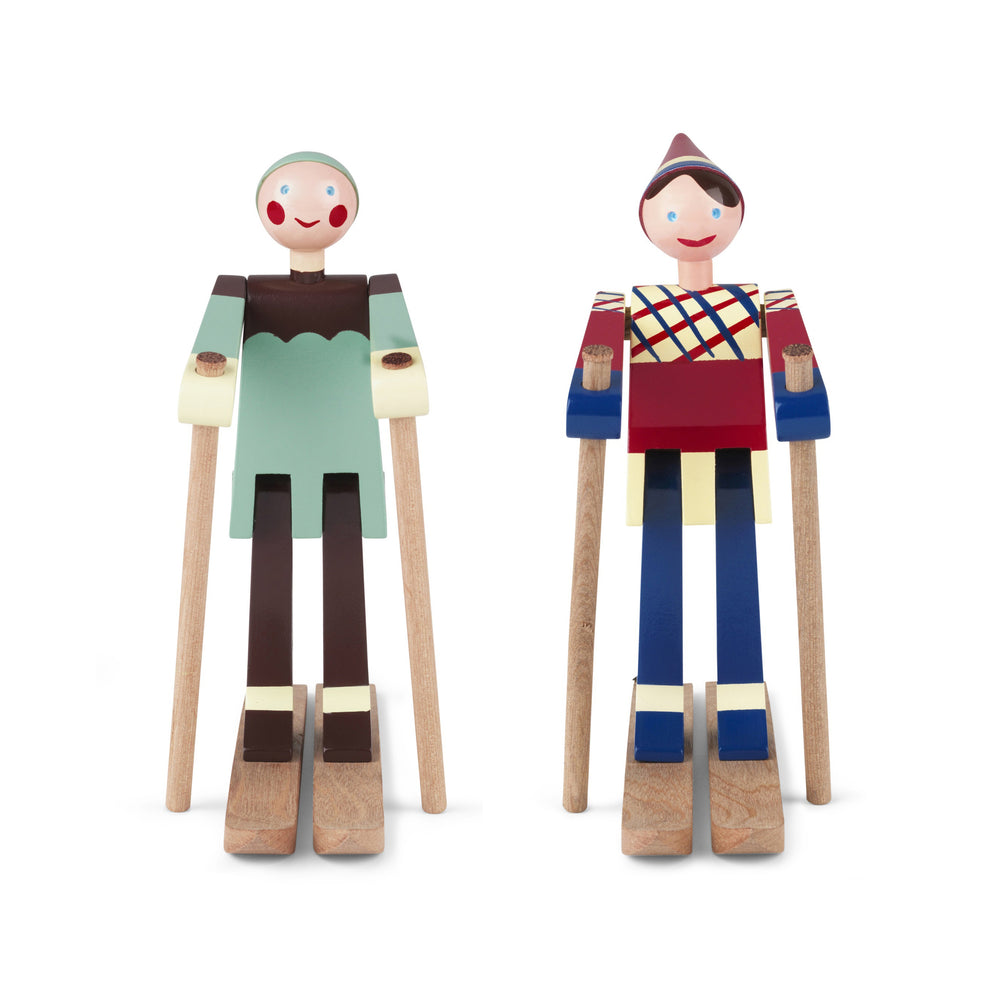 The Skier Figurine