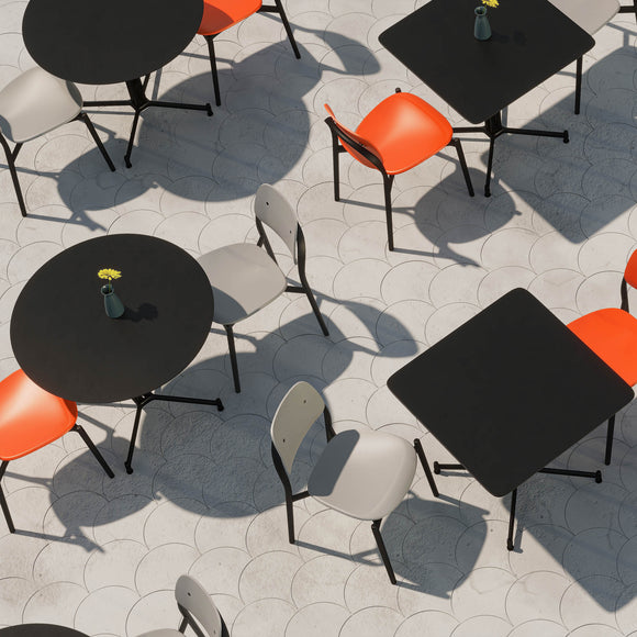 Iquo Stacking Armless Chair