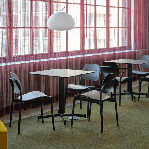 Iquo Stacking Armless Chair