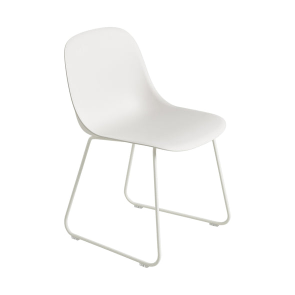 Fiber Side Chair with Sled Base