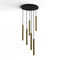 Combi 6-Light Pendant Light  option Brass
