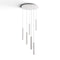 Combi 6-Light Pendant Light  option Matte White