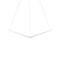Z-Bar Bird Pendant Light  option Matte White