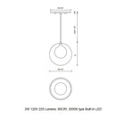 Bolla Pendant Light