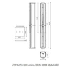 Latitude Bathroom Vanity Light
