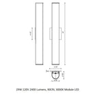Longitude Bathroom Vanity Light