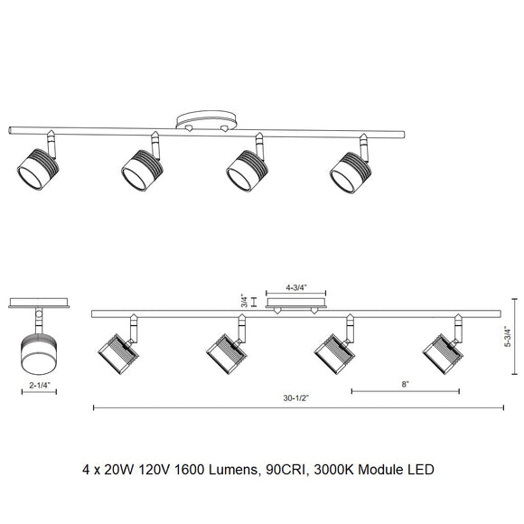 Kuzco Lighting Lyra Track Light 2Modern