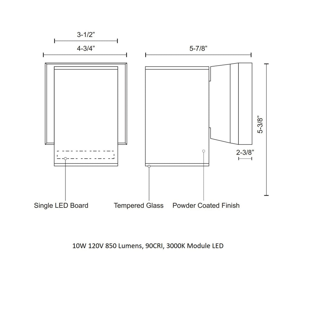 Nordic Outdoor Wall Sconce