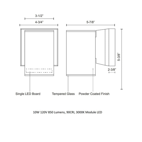 Nordic Outdoor Wall Sconce