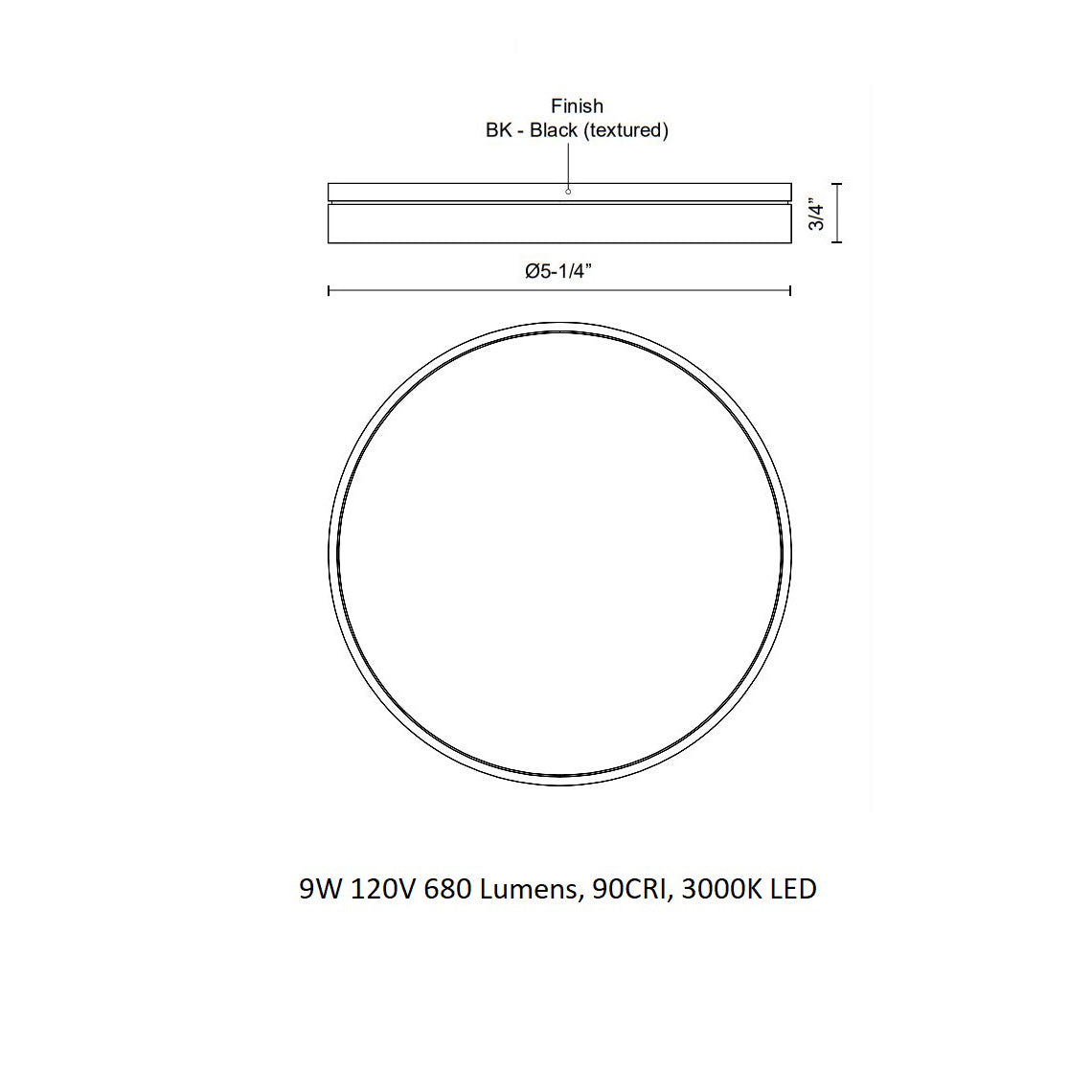 Kuzco Lighting Novel Flush Mount 2Modern