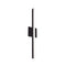 Vega Wall Sconce  option Black / Small: 24 in height