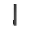 Vesta Outdoor Wall Sconce  option Black