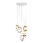 Crystal Rock 5-Light Cluster Pendant Light