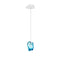 Crystal Rock Single Pendant Light  option Blue