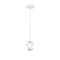 Crystal Rock Single Pendant Light  option Clear