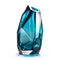 Crystal Rock Vase  option Blue