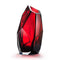 Crystal Rock Vase  option Red