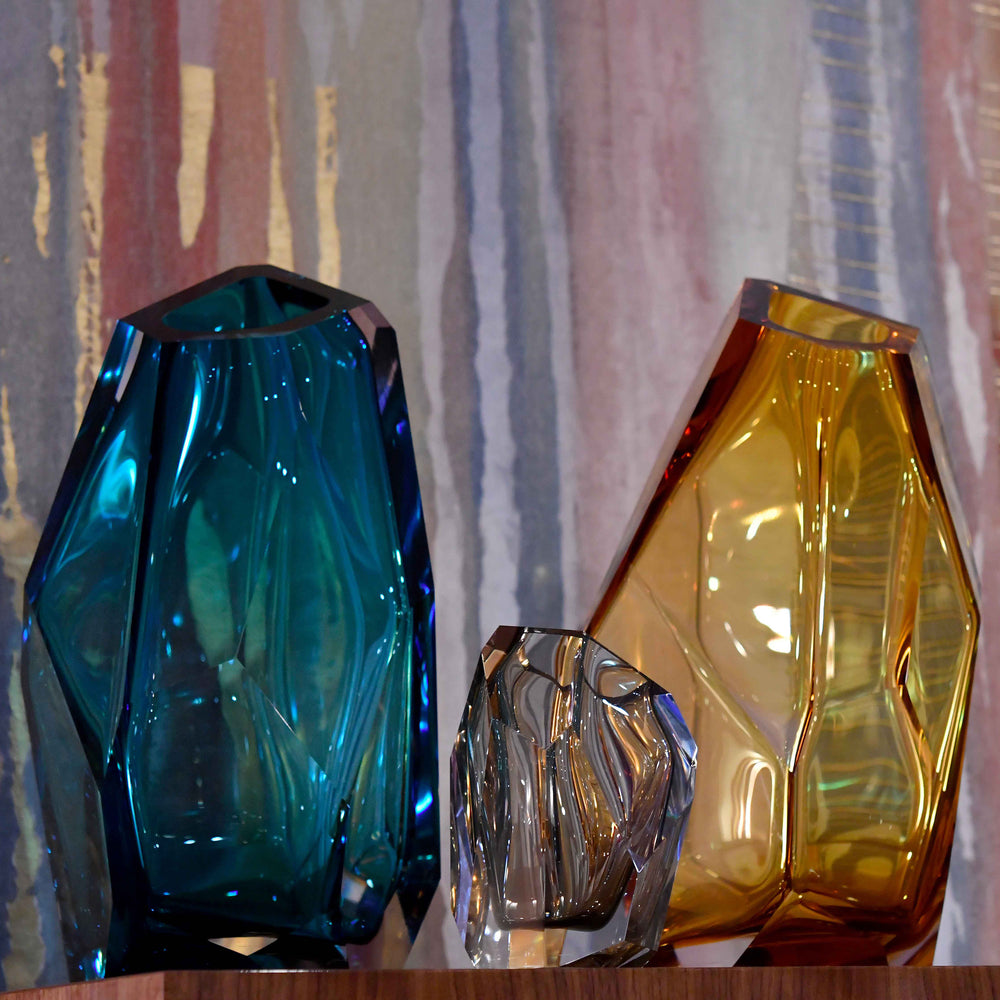Crystal Rock Vase
