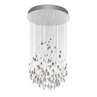 Droplets Sculpture Semi Flush Mount