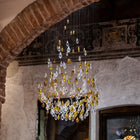Droplets Sculpture Semi Flush Mount