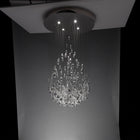 Droplets Sculpture Semi Flush Mount