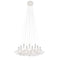 Facet Sculpture Cluster Pendant Light  option 19 Lights