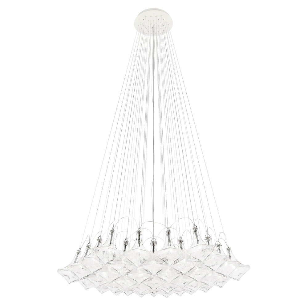 Facet Sculpture Cluster Pendant Light