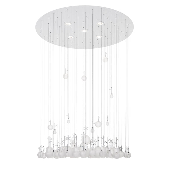 Growing Vases Sculpture Chandelier