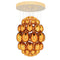 Uovo Sculpture Chandelier  option Gold