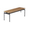 Layout Backless Bench  option Forge Grey 14