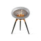 Dome Ground Low Fireplace  option Nickel
