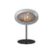 Dome Ground Steel Fireplace  option Nickel