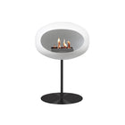 Dome Ground Steel Fireplace
