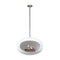 Dome Sky Fireplace  option Polished Steel
