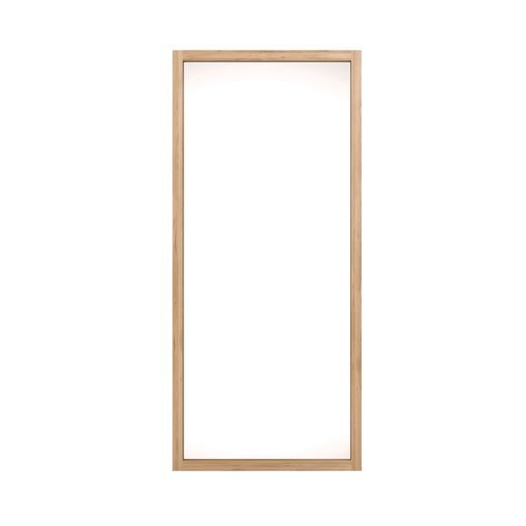 Light Frame Floor Mirror