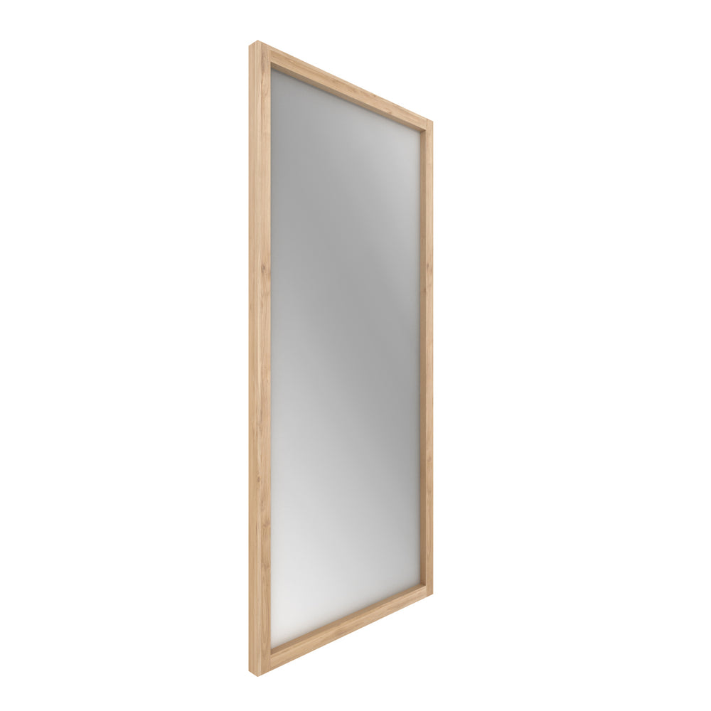 Light Frame Floor Mirror