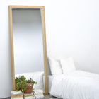 Light Frame Floor Mirror