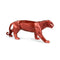 Panther Figurine  option Metallic Red