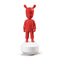 The Guest Figurine by Jaime Hayon  option Red Glossy / White / Small