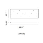 A-Tube Nano Multi-Light Rectangular Pendant Light