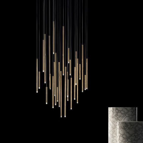 A-Tube Nano Multi-Light Round Pendant Light