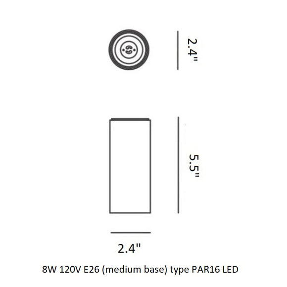 Lodes ATube Flush Mount 2Modern
