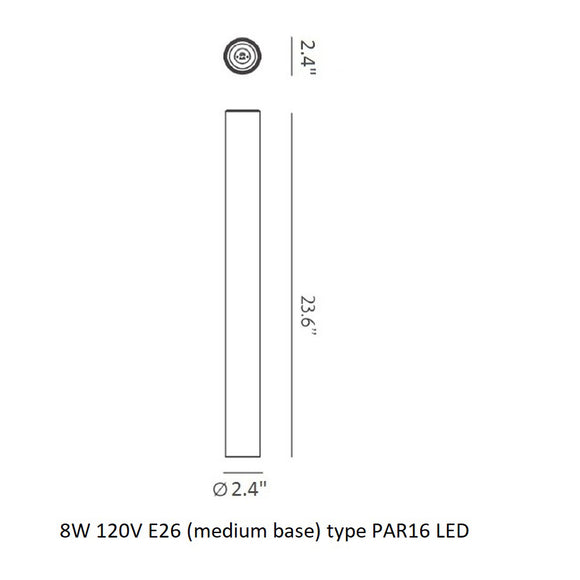 Lodes ATube Flush Mount 2Modern