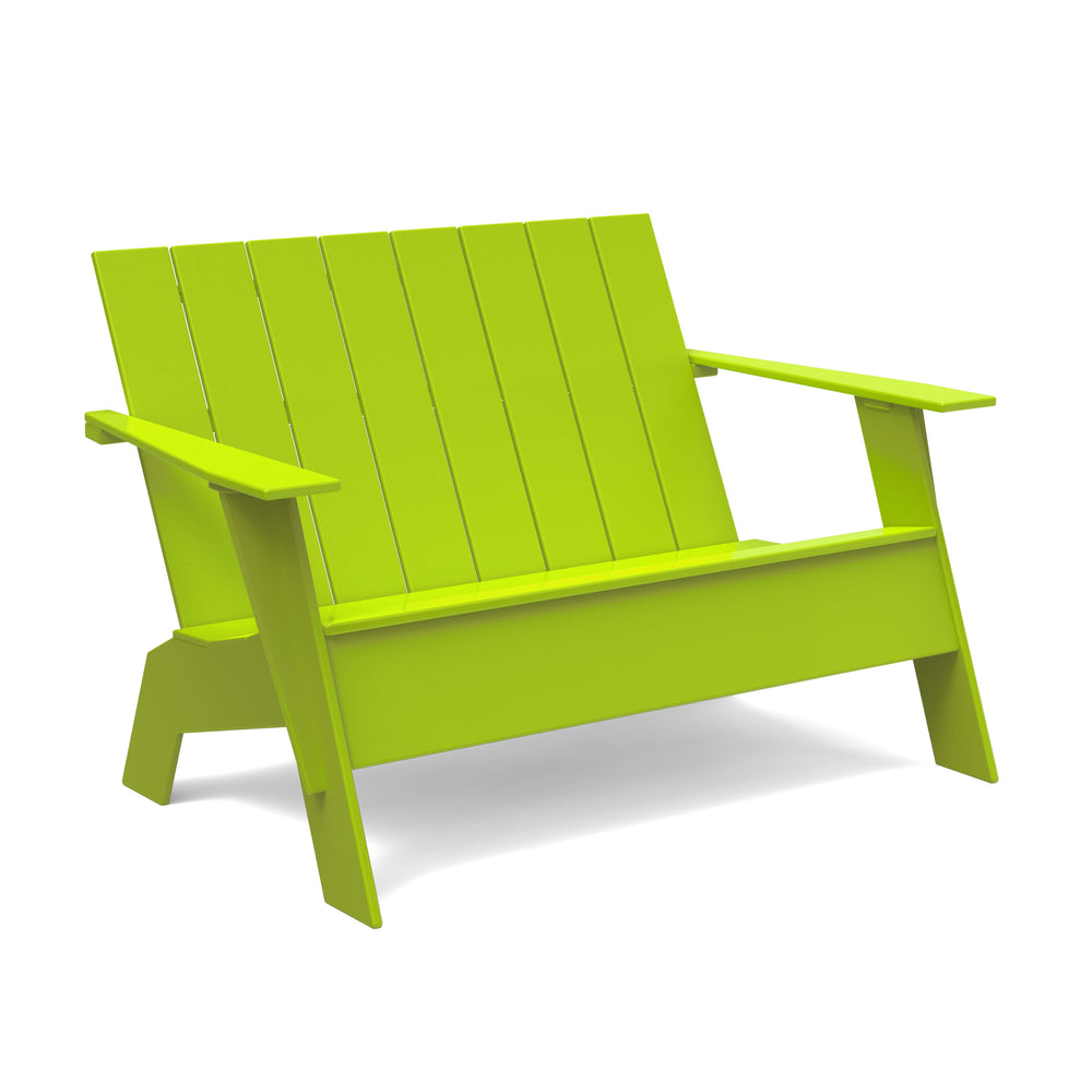 Adirondack Tall Outdoor Bench