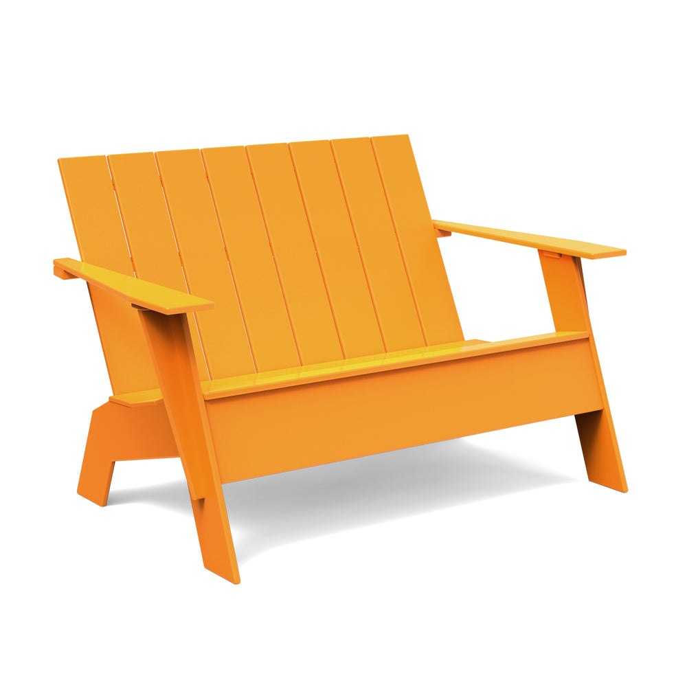 Adirondack Tall Outdoor Bench
