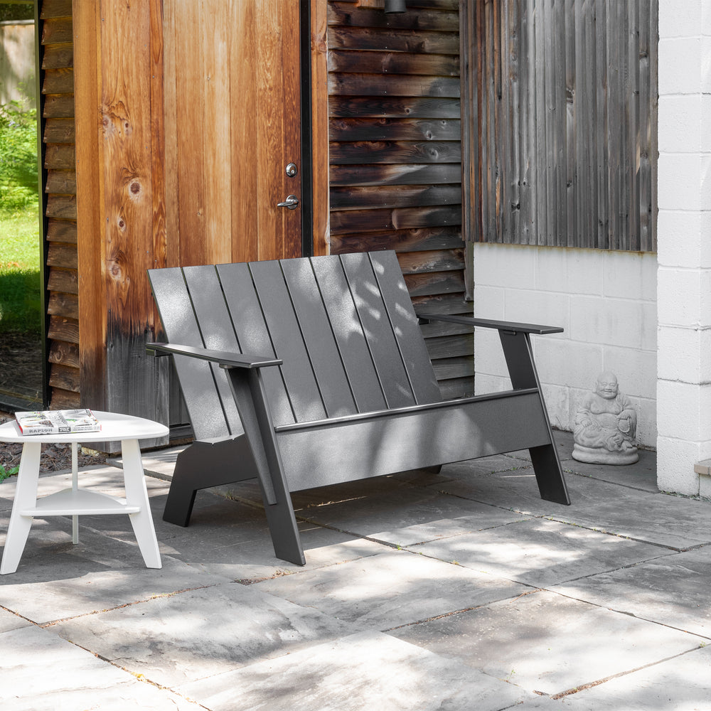 Adirondack Tall Outdoor Bench