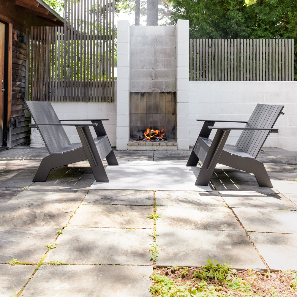 Adirondack Tall Outdoor Bench