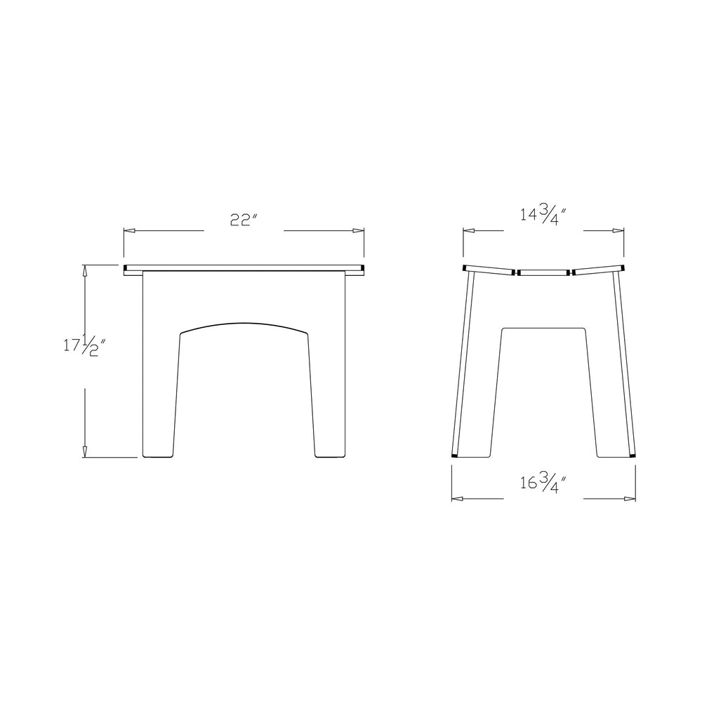 Alfresco Outdoor Bench